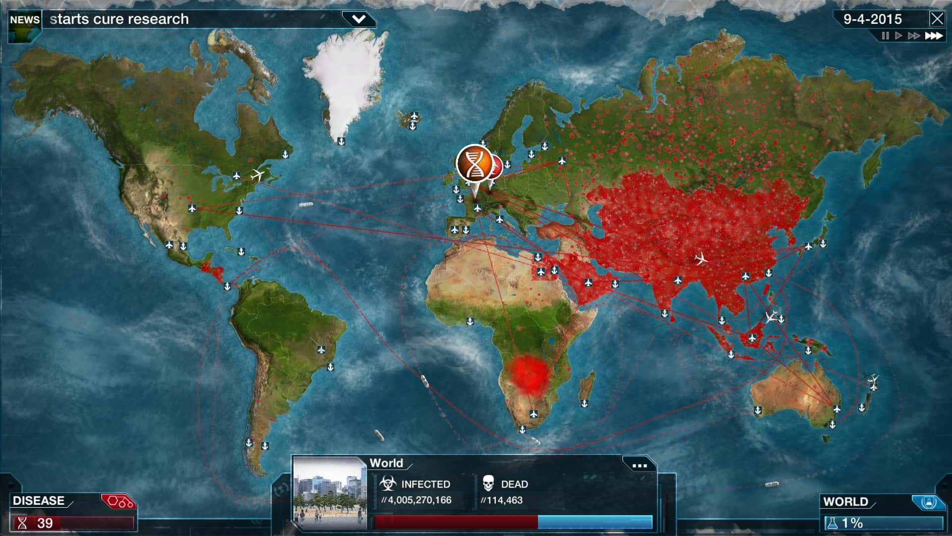 瘟疫公司:外星人与反疫苗 Plague Inc Evolved 全DLC背景